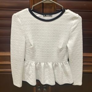 White Shein top size XS
